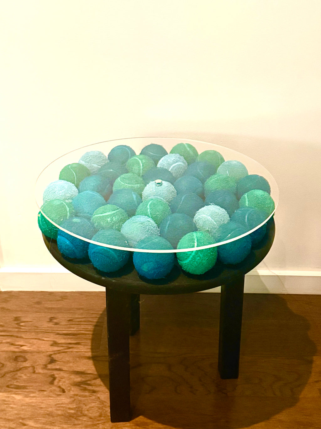 Turquoise Side Table